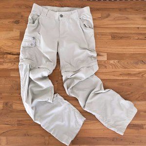 COLUMBIA Women's Tan Convertible Cargo Pants 6